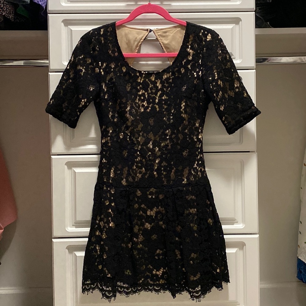 NBD black dress size XS only worn once.